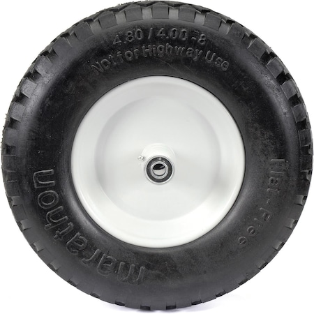 Marathon Industries Marathon Knobby Tread Flat Free Wheelbarrow Tire 00047